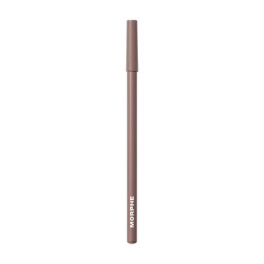 {Rock Steady} Morphe Signature Lip Pencil in a muted mauve-brown shade, capped, with MORPHE printed on the barrel.