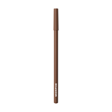 {Trendsetter} Morphe Signature Lip Pencil in a warm brown shade, cap on, with MORPHE printed on the barrel.