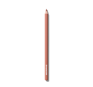 {Honey} Morphe Signature Lip Pencil in a warm nude-brown shade, pencil barrel printed with "MORPHE."