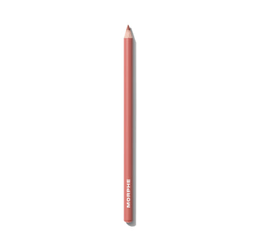 {Junior Suite} Morphe Signature Lip Pencil in a sharpened mauve-nude pencil with MORPHE printed on the barrel.