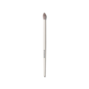 M331 Tapered Blender Eyeshadow Brush with cream MORPHE handle and soft tapered bristles for seamless shadow blending. | M331 Tapered Blender Eyeshadow Brush