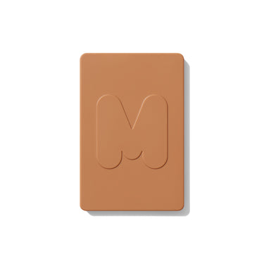 {Amalfi Coast} Cheek Thrills Bronze Tone Duos closed compact with embossed Morphe M logo on warm tan lid.