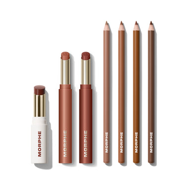 Brown 7-Piece Lip Bundle | Brown 7-Piece Lip Bundle