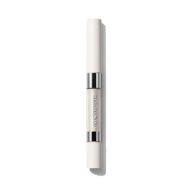 {Timely/Timeless} Dazzling Metallics Mixed Signals Dual-Ended Cream & Liquid Shadow Stick, closed, MORPHE on shimmer band.