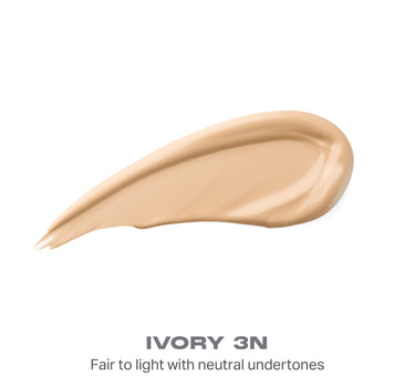 {Ivory 3n} Wakeup Artist Under Eye Correcting Concealer shade swatch in Ivory 3N — Fair to light with neutral undertones.