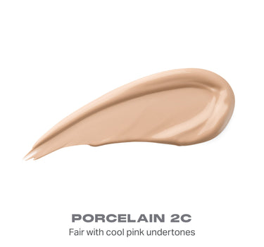 {Porcelain 2c} Product swatch of Wakeup Artist Under Eye Correcting Concealer in PORCELAIN 2C — Fair with cool pink undertones.