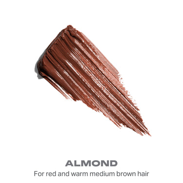 {Almond (warm brown)} Supreme Brow Sculpting And Shaping Wax swatch smear in shade ALMOND — For red and warm medium brown hair. | Supreme Brow Sculpting And Shaping Wax | Secondary image