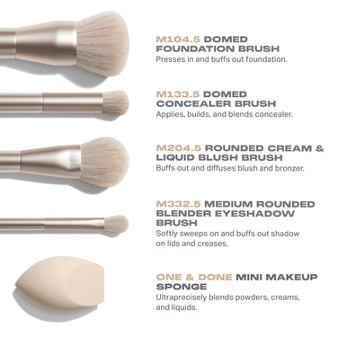 Riches Come True 5-Piece Brush & Tool Set