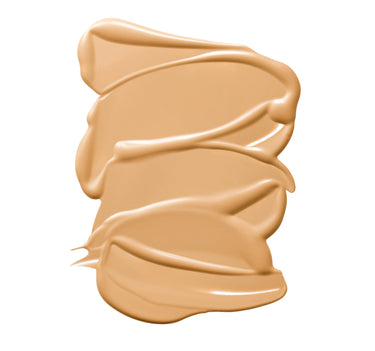{Filter Tan 18} Creamy medium-tan beige smear swatch of Morphe Filter Effect Soft Radiance Concealer showing smooth, radiant texture.